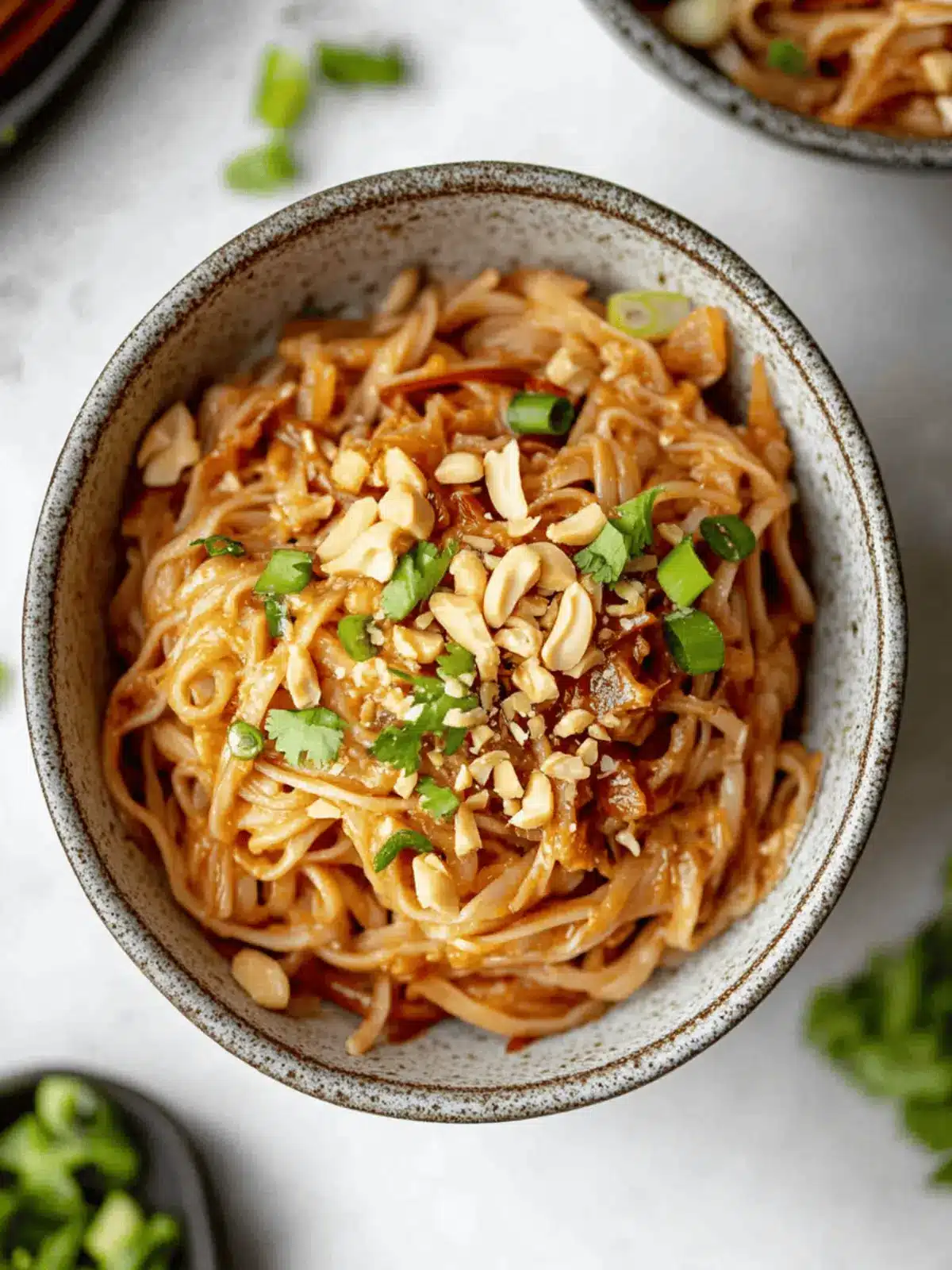 Spicy Peanut Butter Noodles