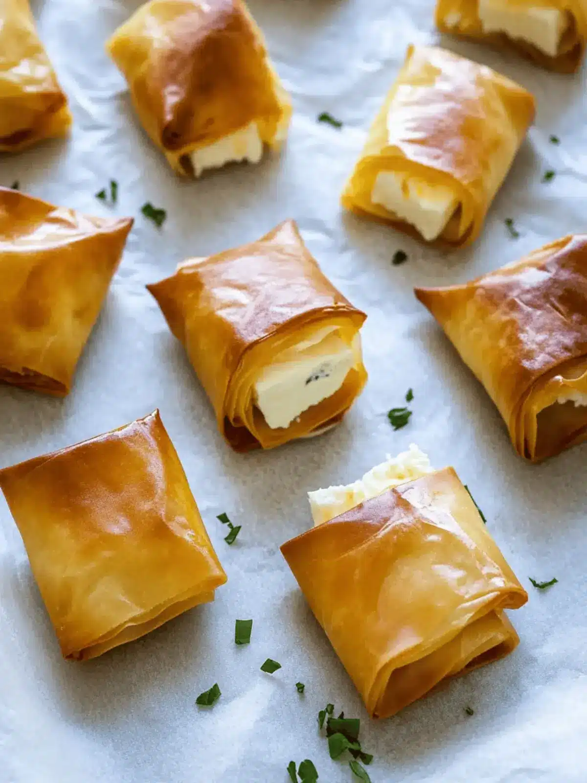 Baked Feta Bites in Phyllo Pastry