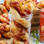Bacon & Cheddar Puff Pastry Twists