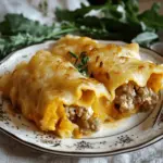 Sausage Butternut Squash Lasagna Roll-Ups