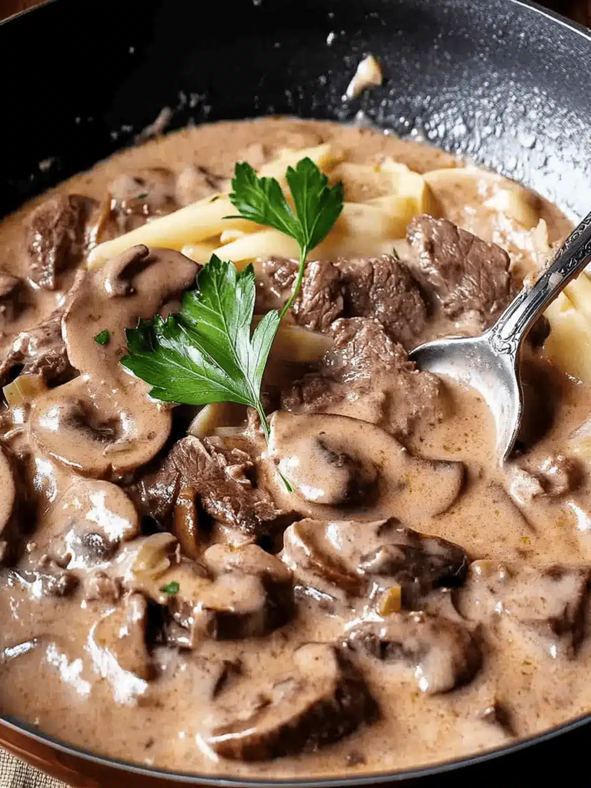 Savory Homemade Beef Stroganoff for Cozy Nights In 3 Homemade Beef Stroganoff