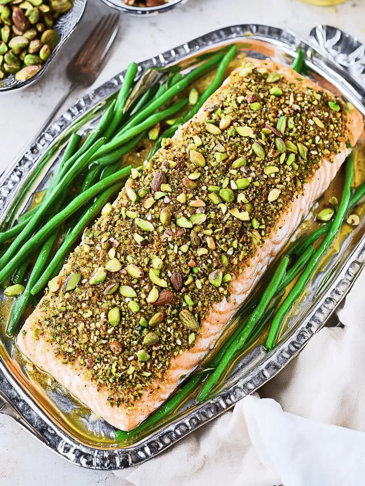 Pistachio Crusted Salmon: A Quick Nutty Delight You’ll Love 4 Pistachio Crusted Salmon
