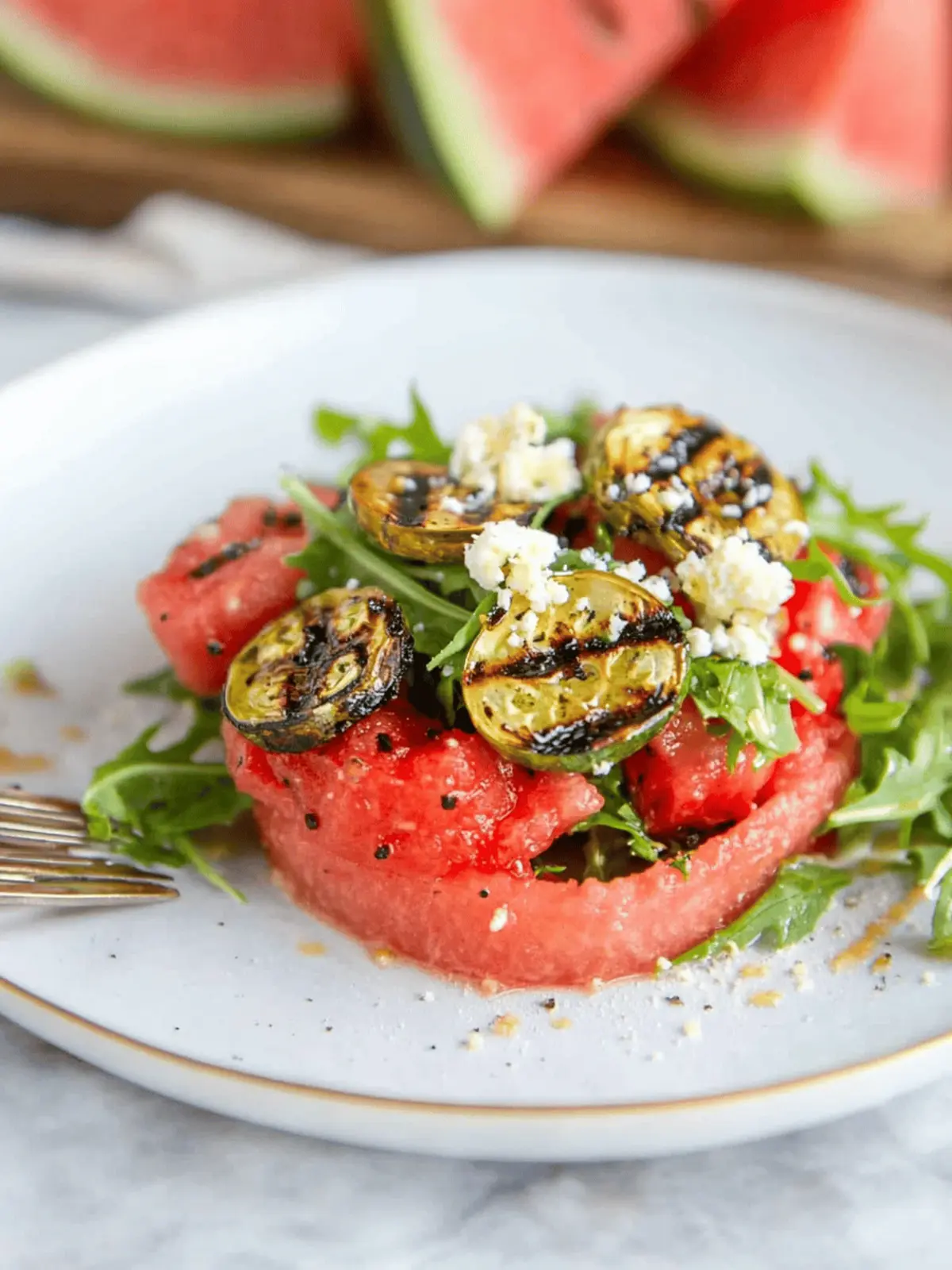 The Ultimate Grilled Watermelon Salad for Summer Bliss 2 The Ultimate Grilled Watermelon Salad