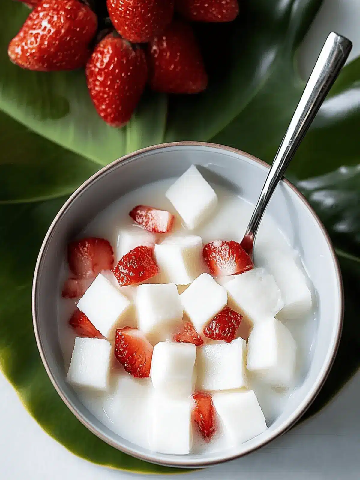 Haupia (Hawaiian Coconut Pudding)
