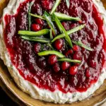 Cranberry Jalapeño Cream Cheese Dip