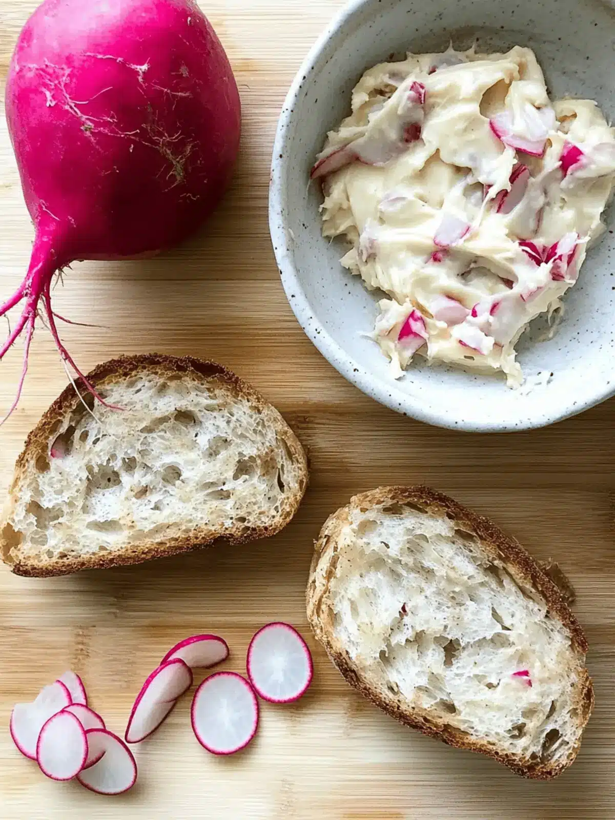 Radish Butter: Whip Up This Fresh, Creamy Delight Today 2 Radish butter
