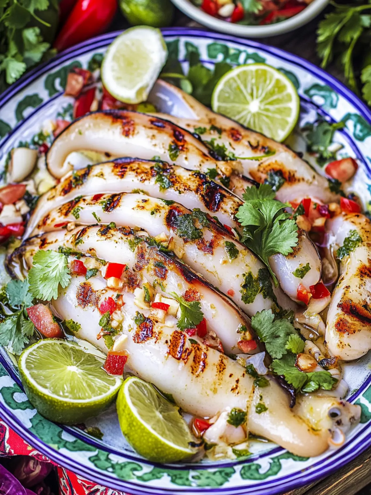 Thai Grilled Squid