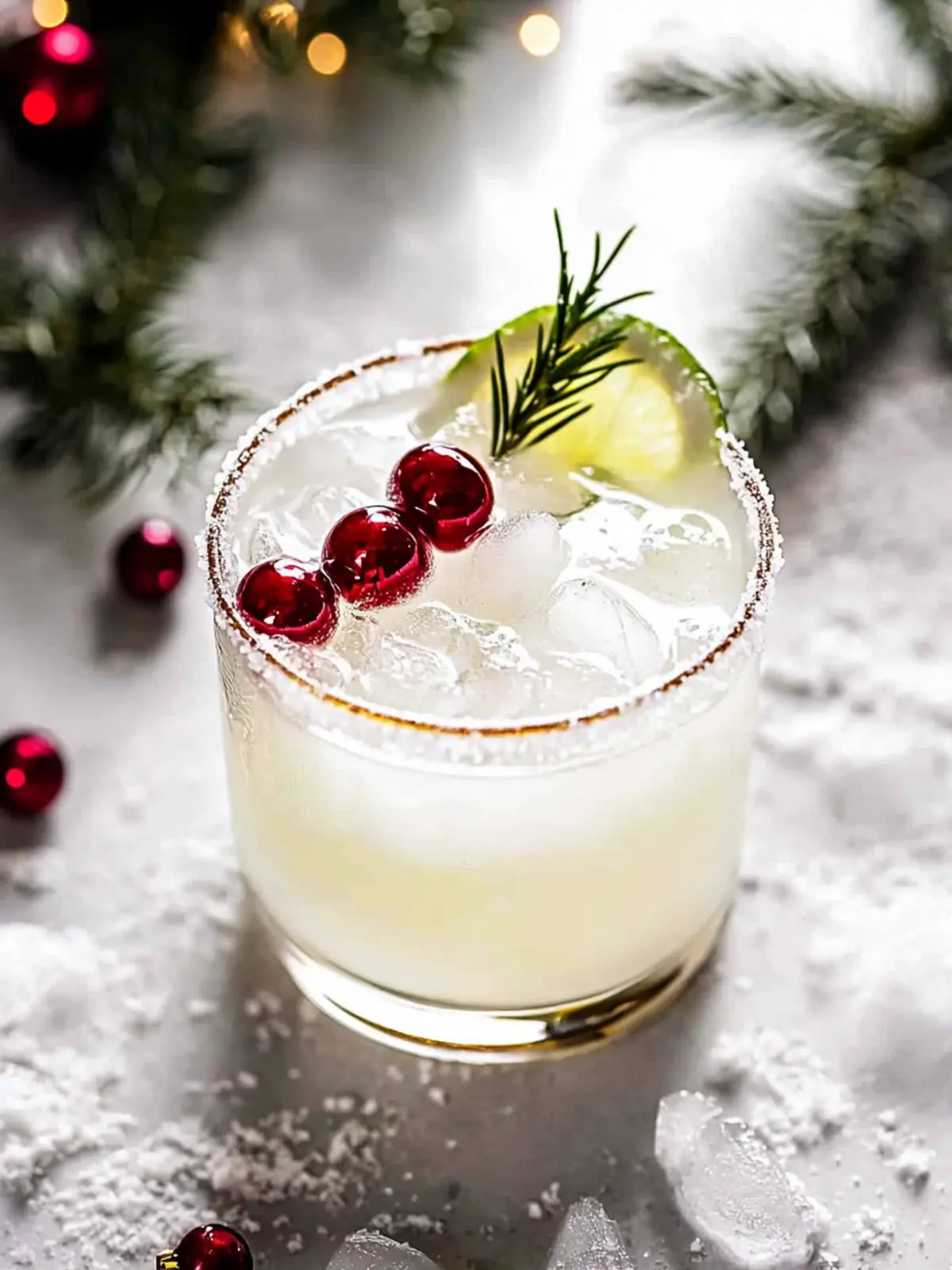 White Christmas Margarita