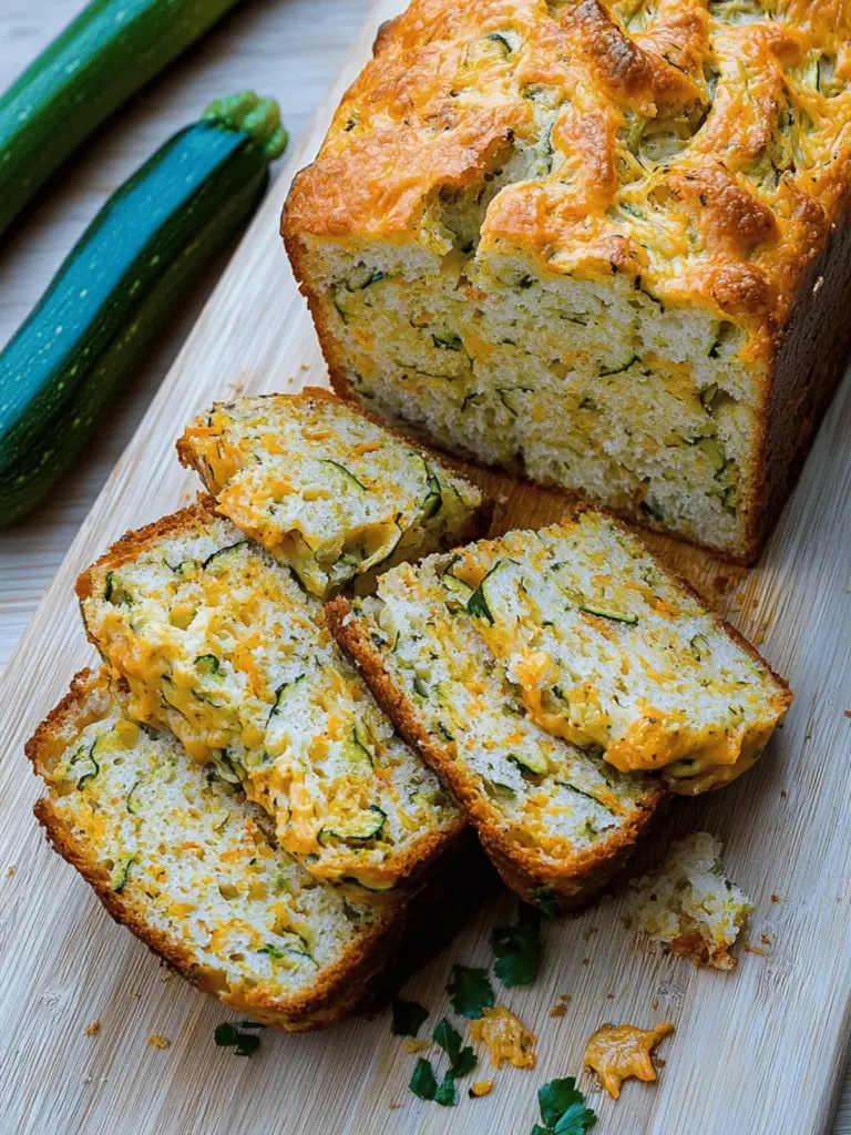 Zucchini Cheese Bread