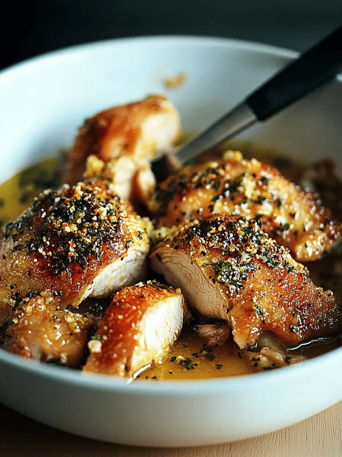 Mustard-Roasted Chicken