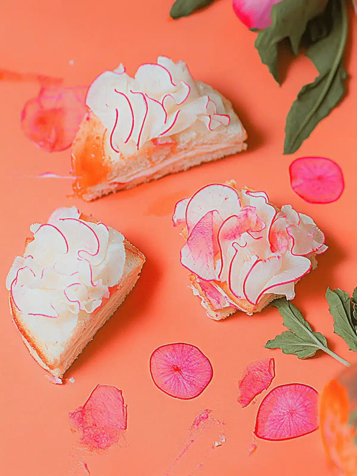 Ruffled Radish Tea Sandwiches