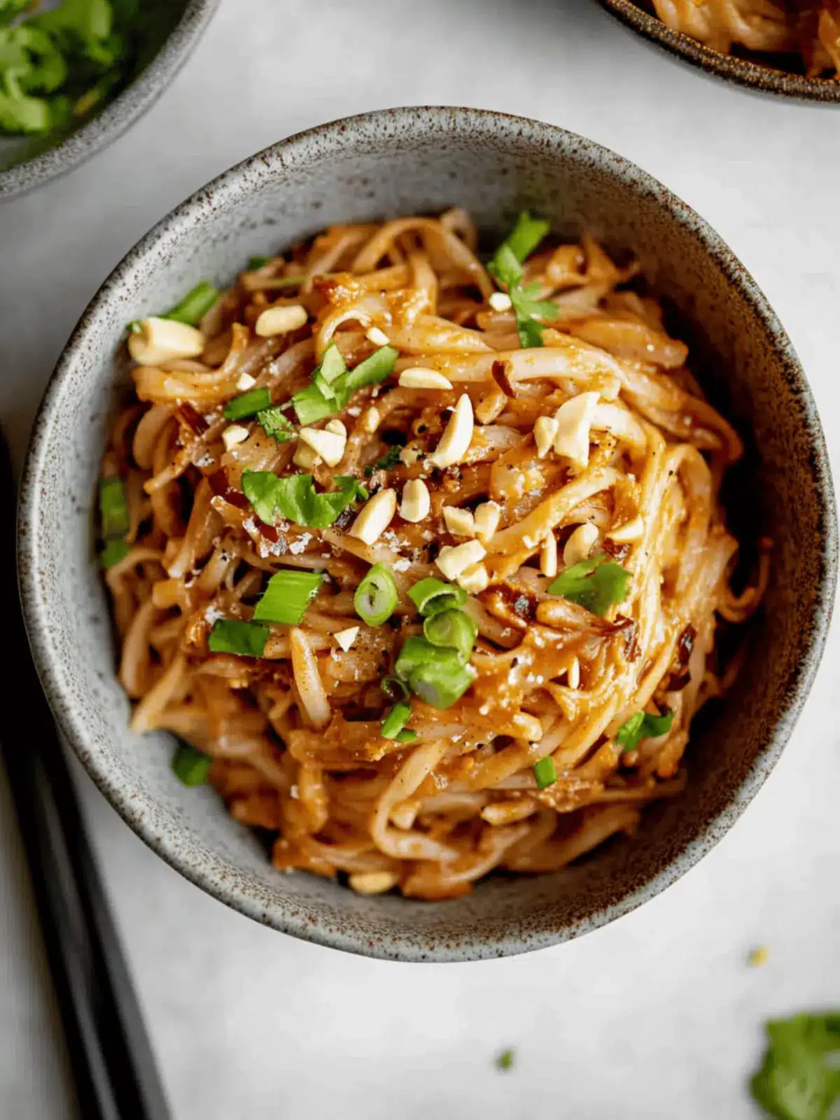 Spicy Peanut Butter Noodles