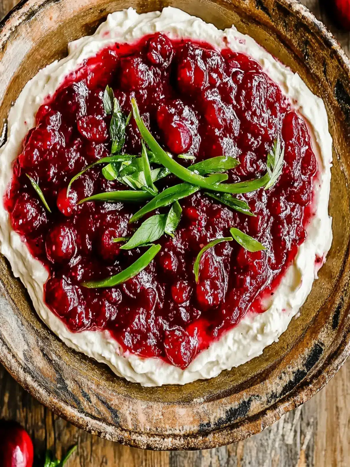 Cranberry Jalapeño Cream Cheese Dip