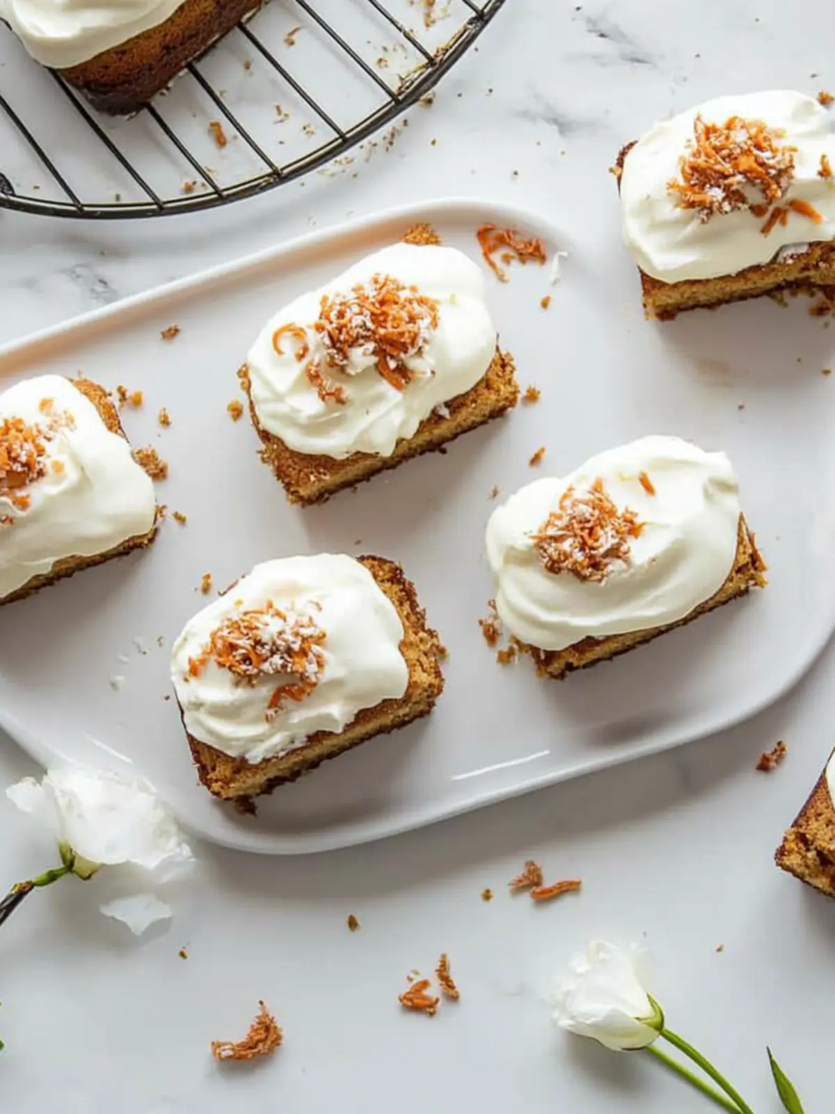 Mini Carrot Cake Loaves