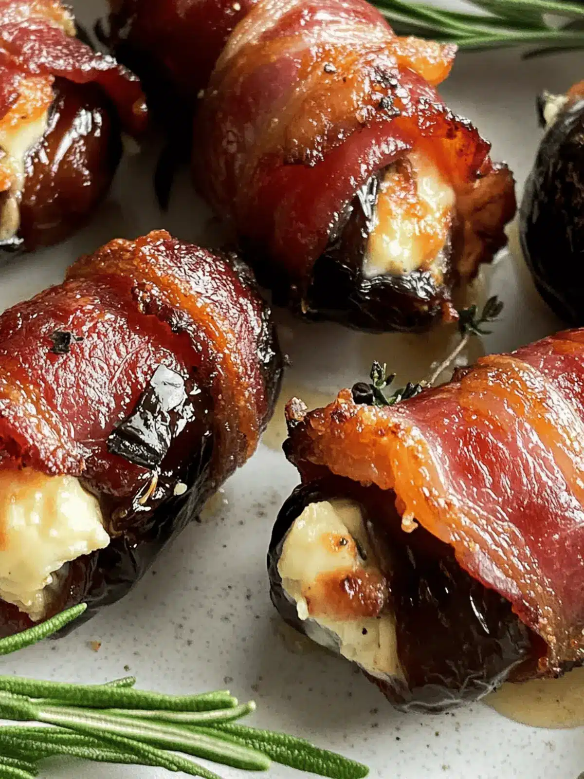Bacon-Wrapped Goat Cheese Stuffed Dates