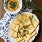 Olive Oil Rosemary Crackers