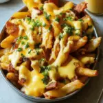 Breakfast Poutine with Hollandaise Sauce