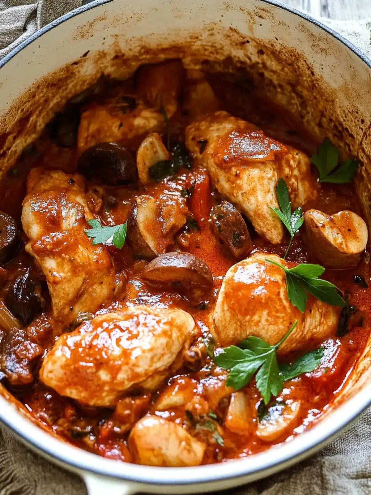 Chicken Chasseur