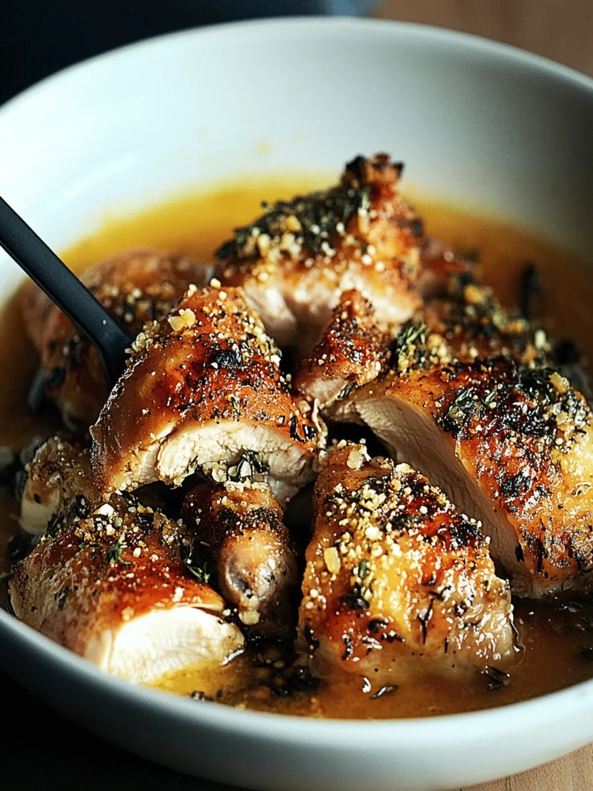 Mustard-Roasted Chicken