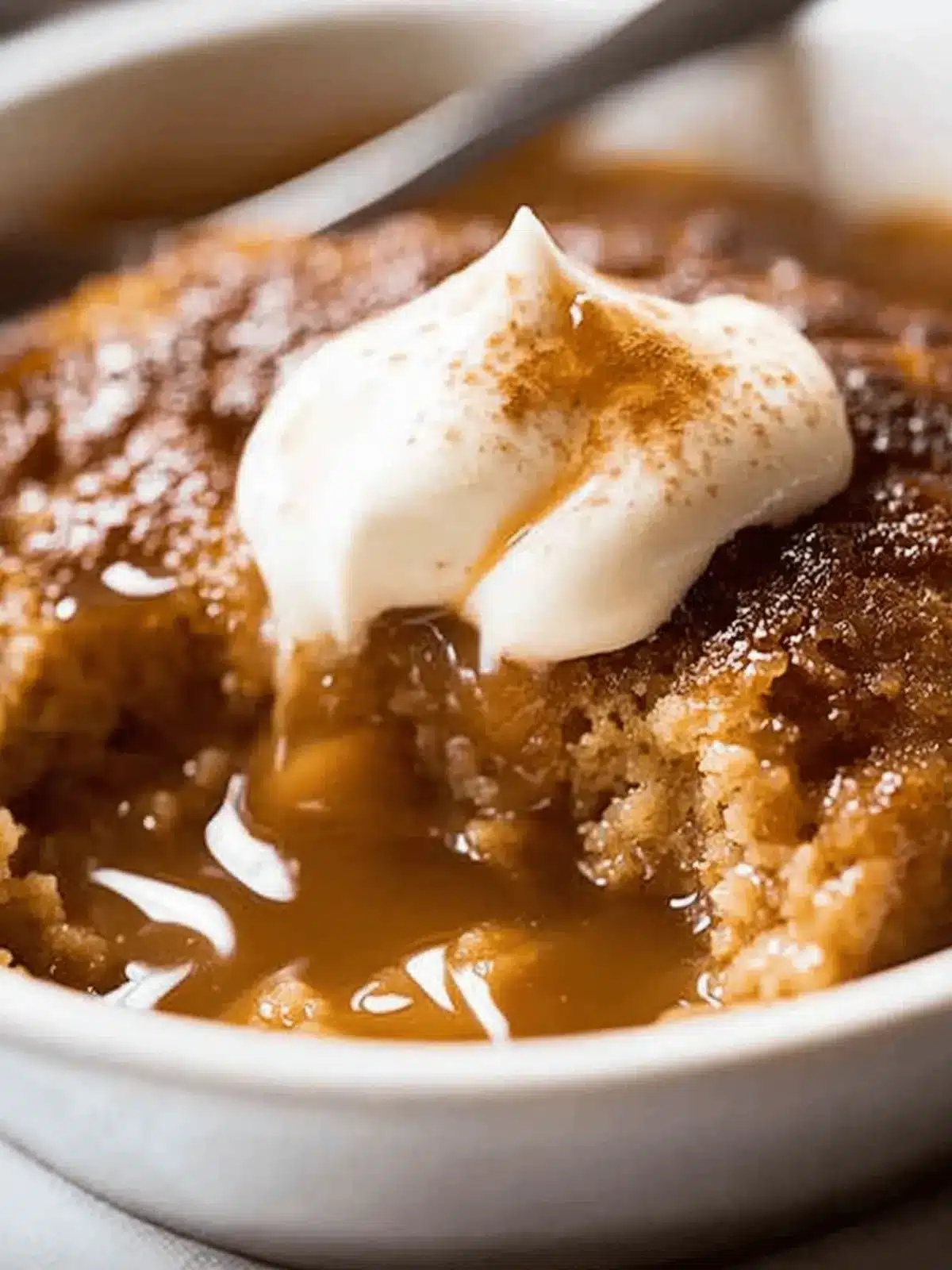Self Saucing Butterscotch Pudding