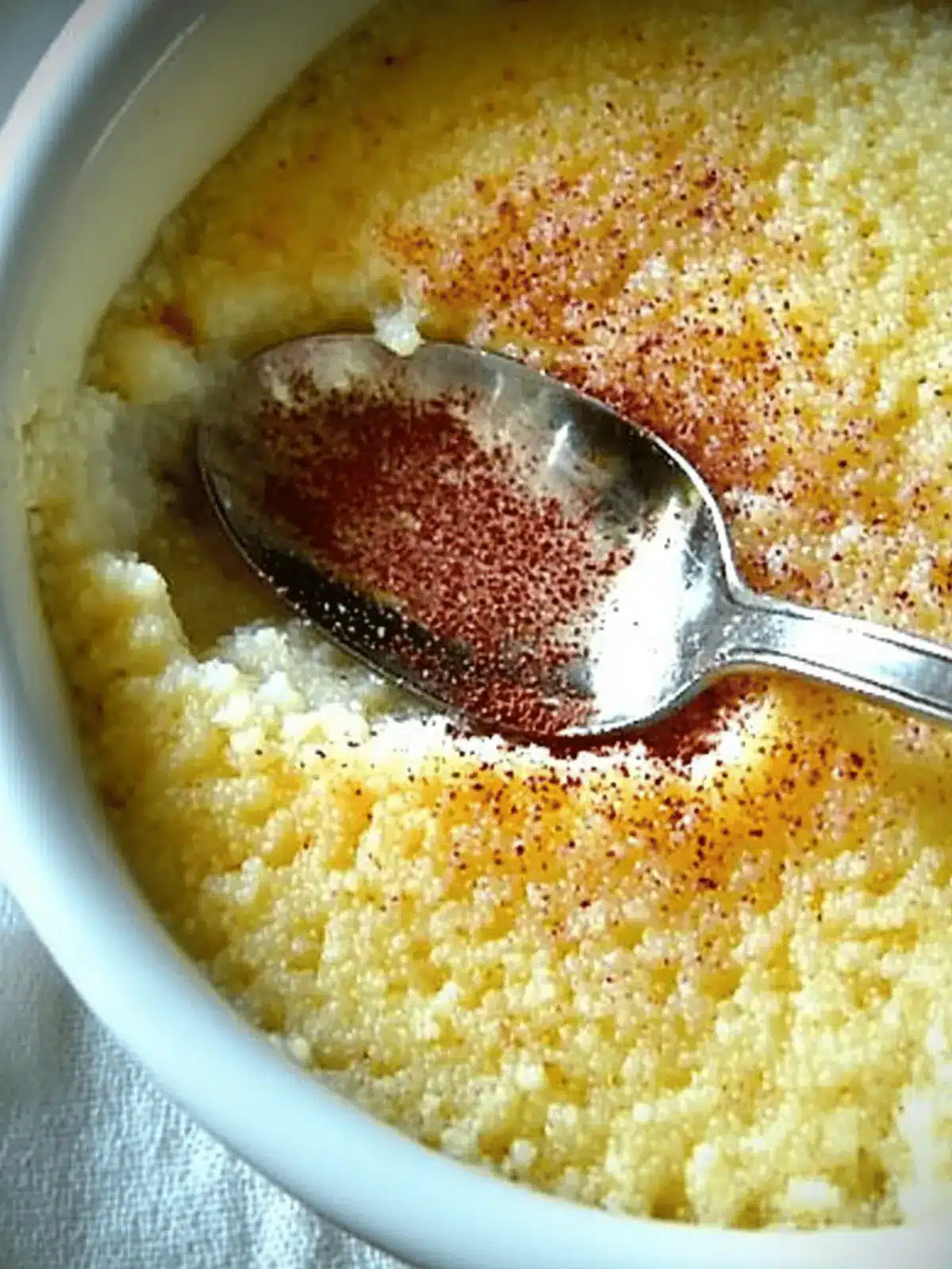 Baked Couscous Pudding