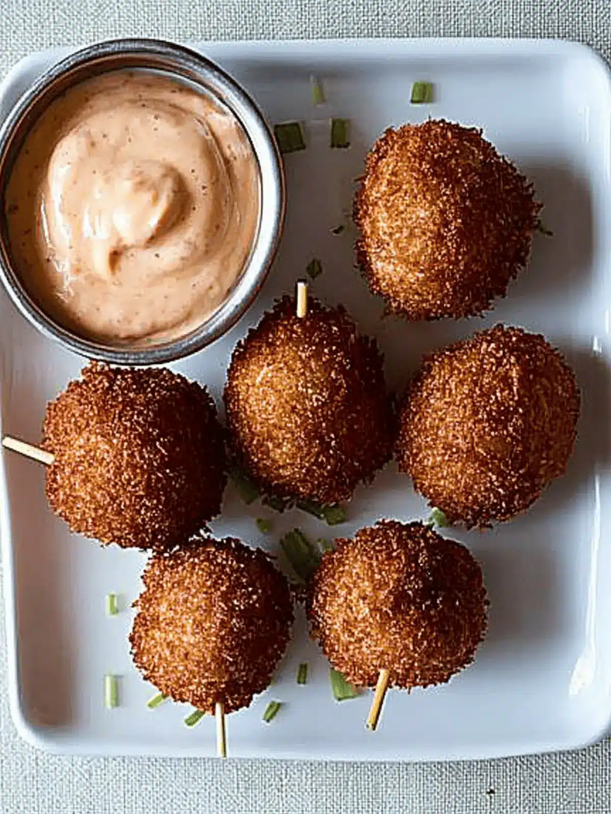 Serrano Ham & Manchego Croquetas with Smoked Pimentón Magic 5 Serrano Ham & Manchego Croquetas With Smoked Pimentón Aioli