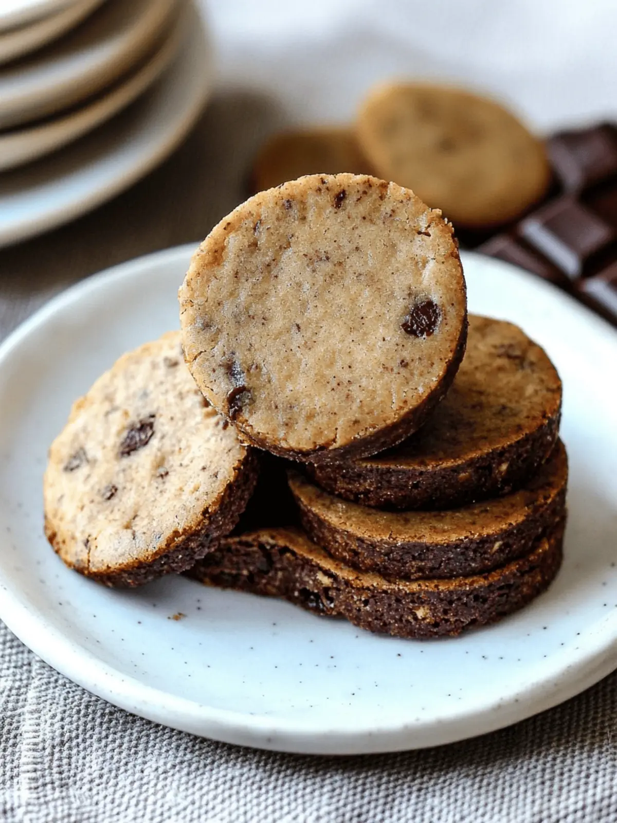 Espresso Chocolate Sablés