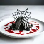 Halloween Simple Plated Dessert
