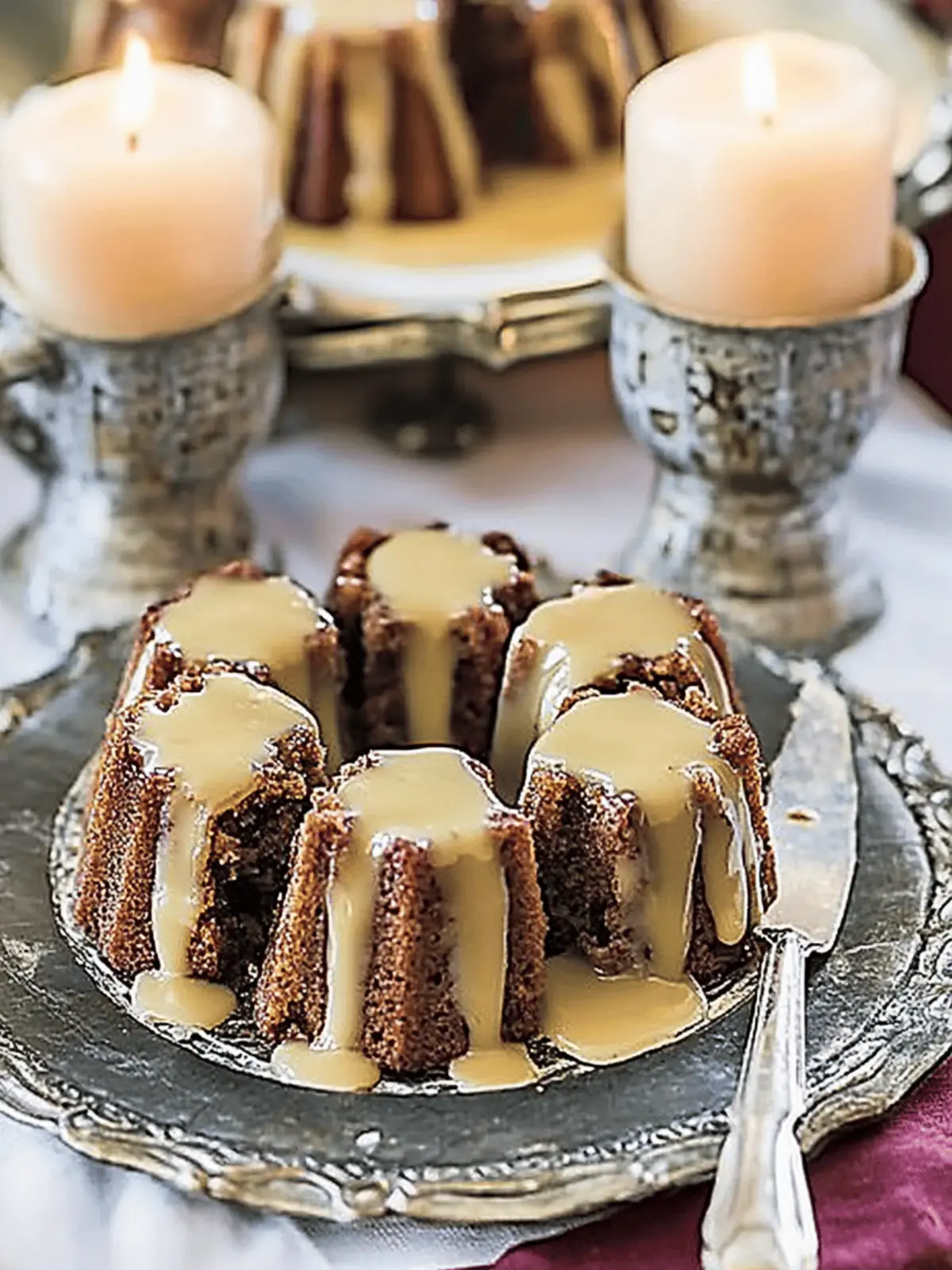 Figgy Pudding with Sticky Toffee Sauce