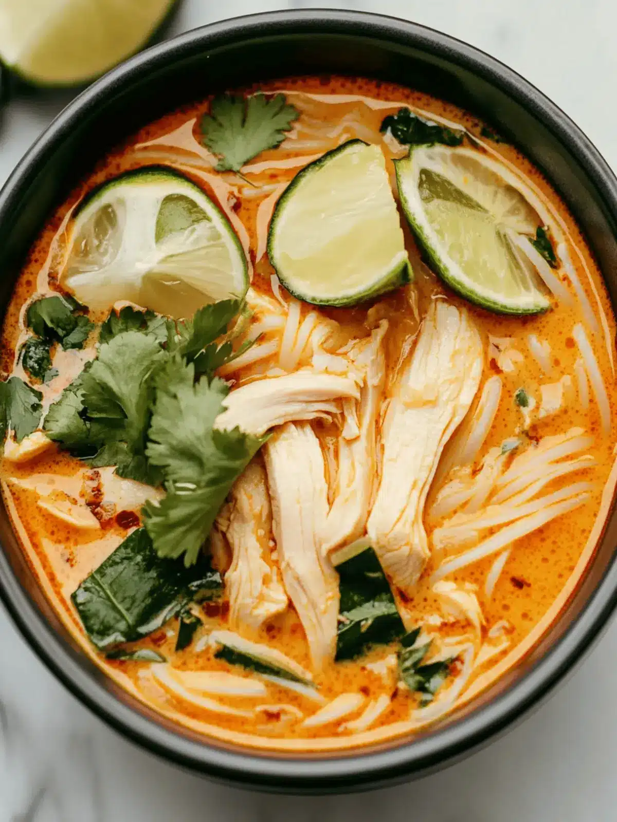 Irresistible Thai Curry Chicken Soup: Quick Comfort in a Bowl 3 Thai Curry Chicken Soup
