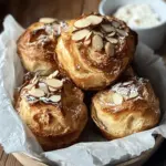 Sourdough Almond Cruffins