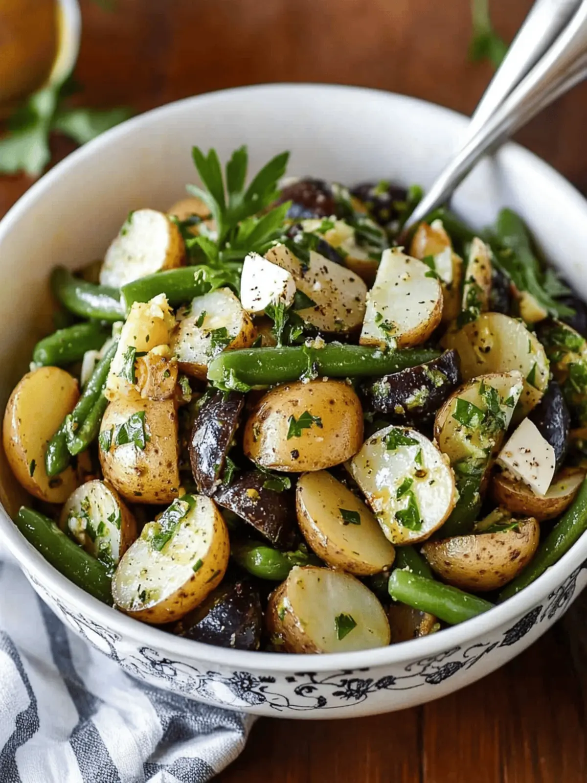 Zesty French-Style Potato and Green Bean Salad for Gatherings 3 French-Style Potato and Green Bean Salad