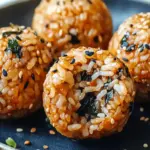 Irresistible Kimchi Rice Balls (Kimchi Jumeokbap) You'll Love 4 Kimchi Rice Balls (Kimchi Jumeokbap)