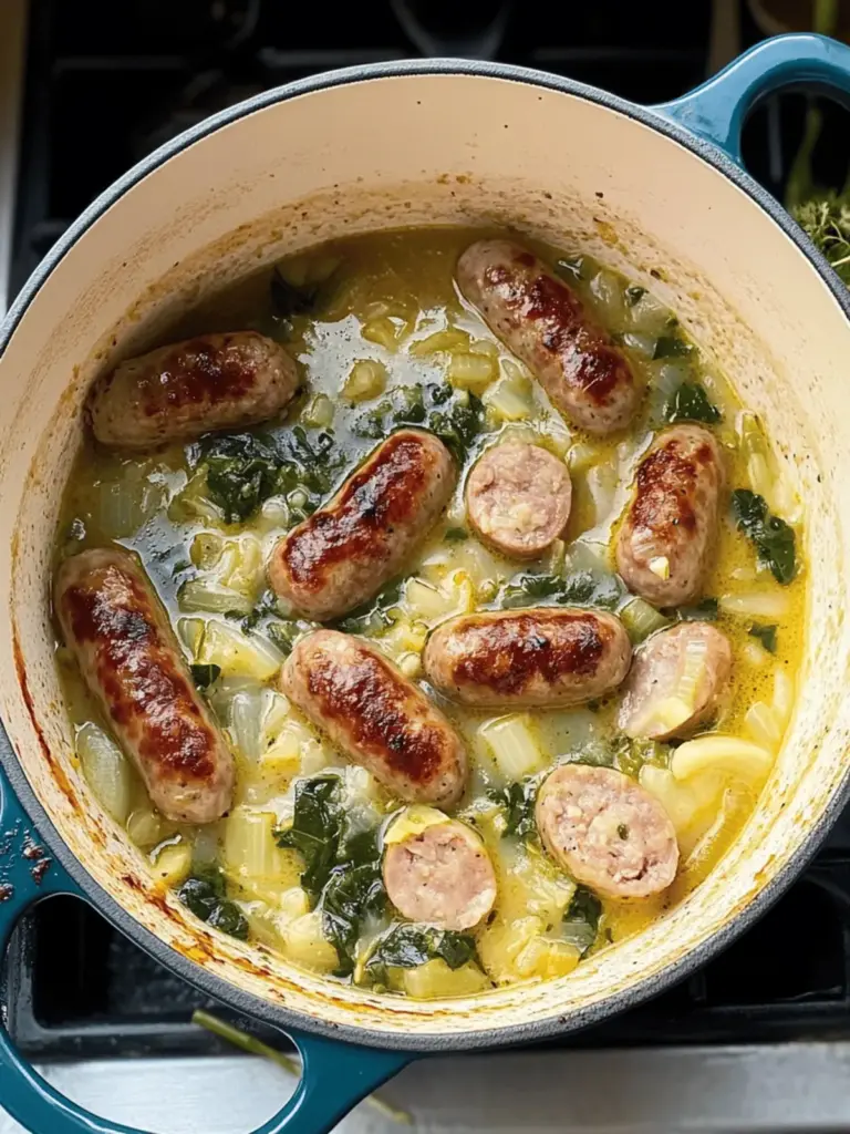 Creamy Leek and Sausage Stew