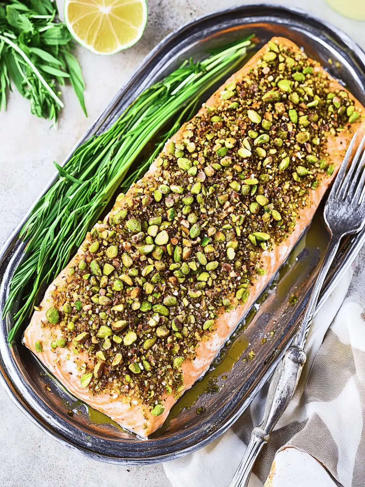 Pistachio Crusted Salmon: A Quick Nutty Delight You’ll Love 3 Pistachio Crusted Salmon