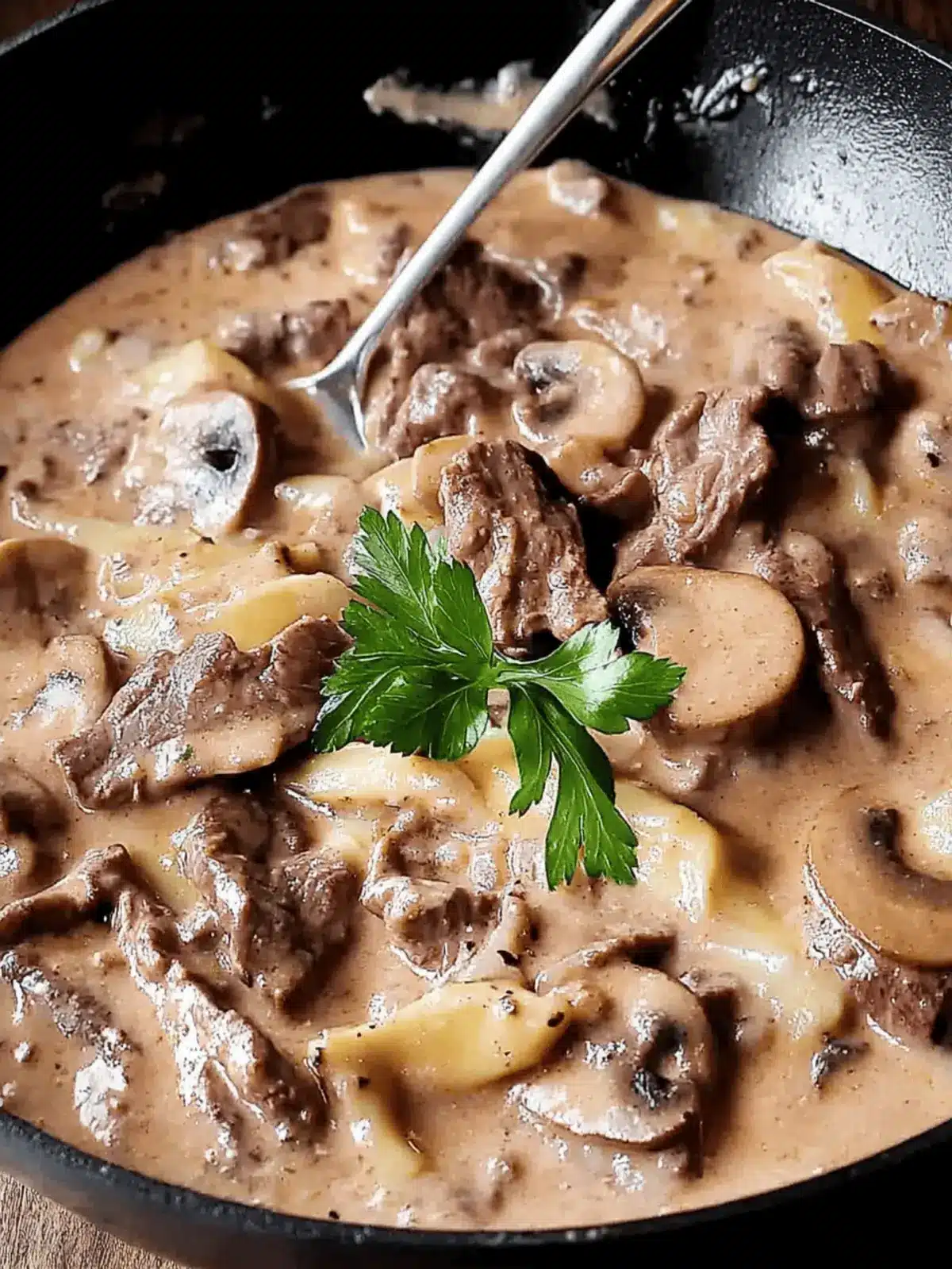 Savory Homemade Beef Stroganoff for Cozy Nights In 2 Homemade Beef Stroganoff