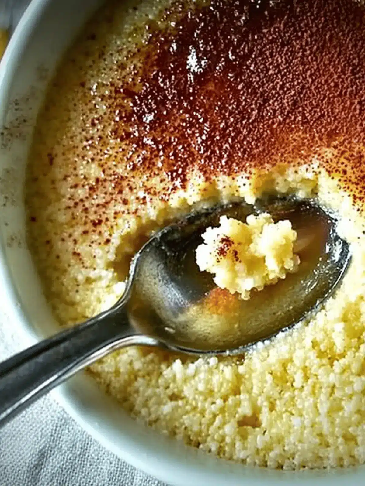 Baked Couscous Pudding
