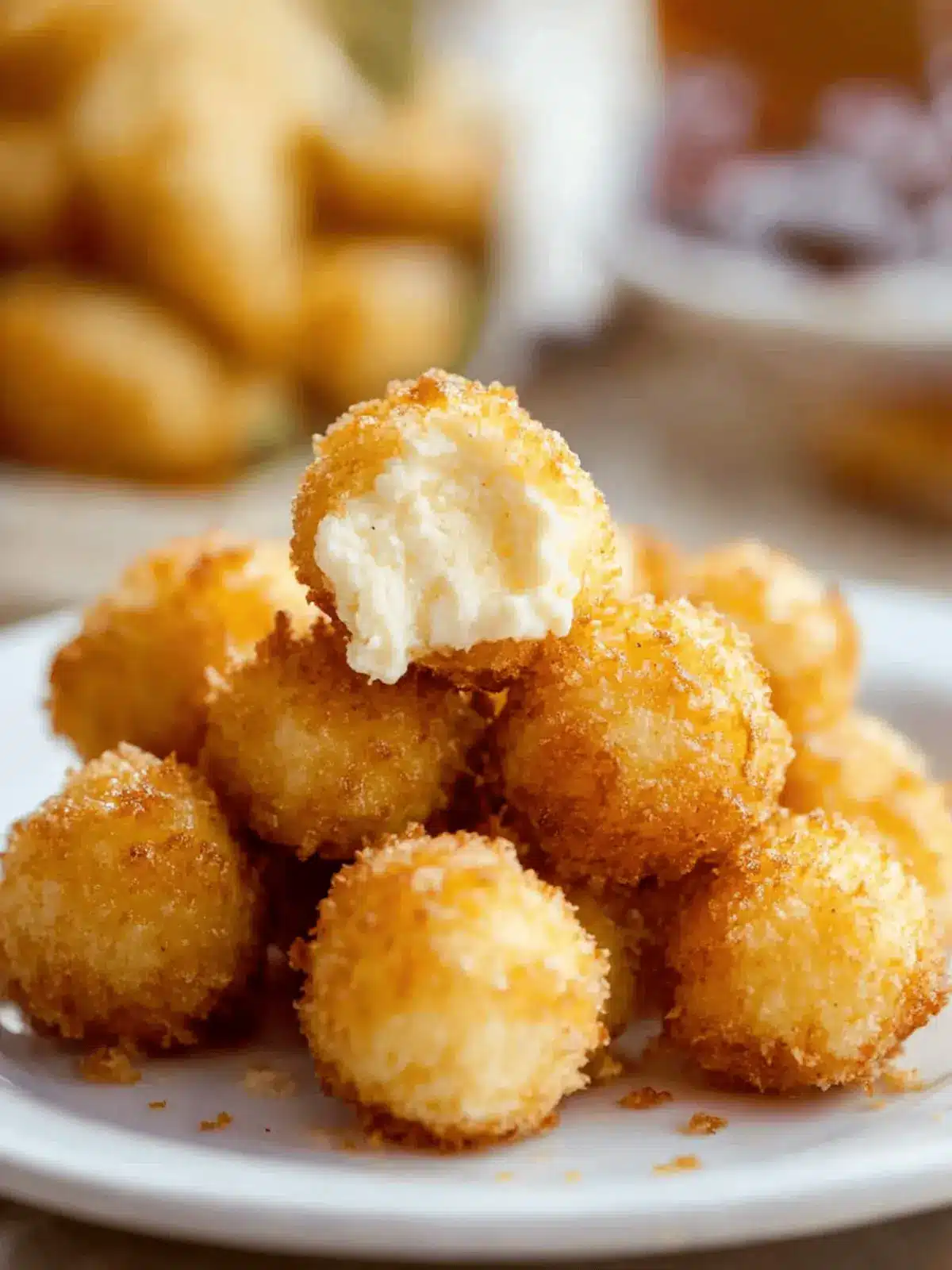 Delicious Air Fryer Goat Cheese Balls Drizzled with Honey Magic 4 Air Fryer Goat Cheese Balls