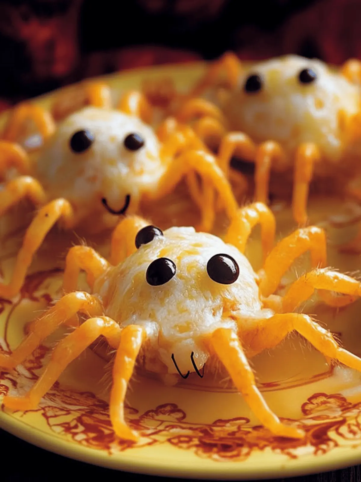 Cheesy Spiders