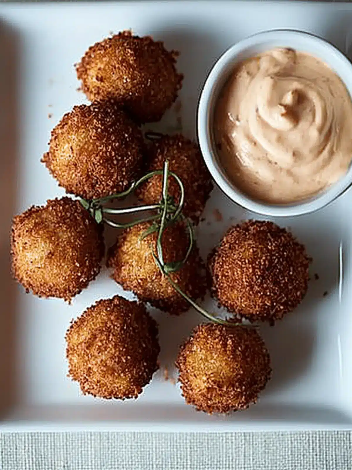 Serrano Ham & Manchego Croquetas with Smoked Pimentón Magic 4 Serrano Ham & Manchego Croquetas With Smoked Pimentón Aioli