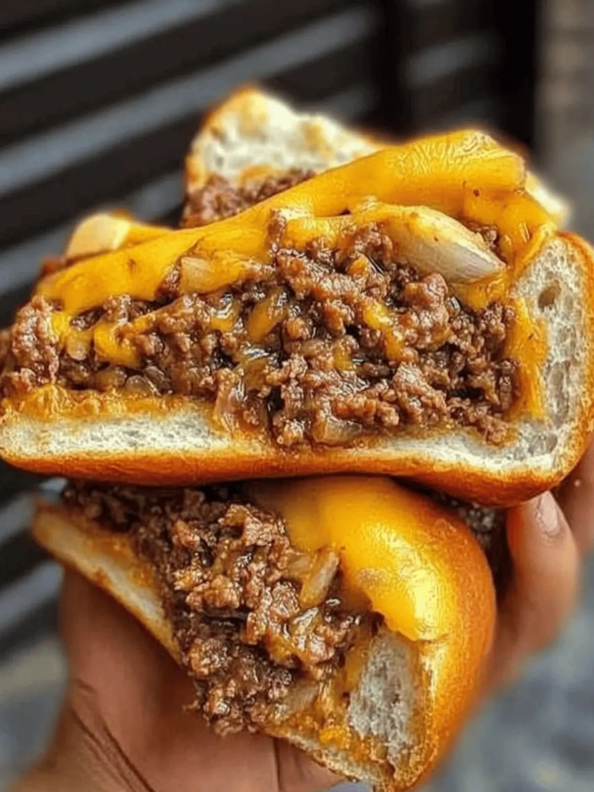 Philly Cheese Steak Sloppy Joes