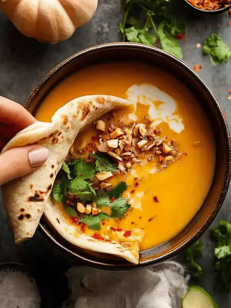 Thai Coconut Pumpkin Soup