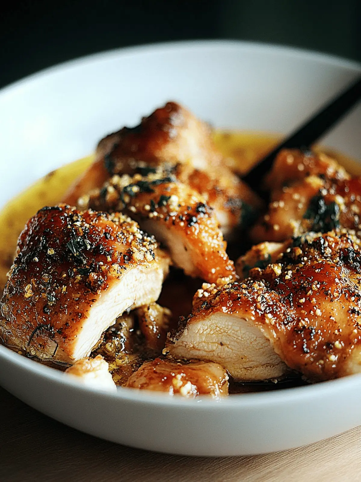Mustard-Roasted Chicken