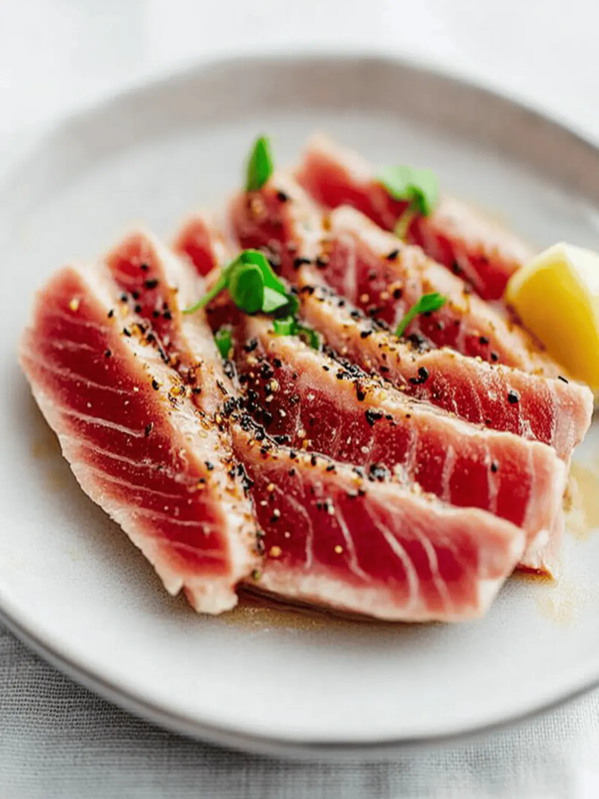 Seared Ahi Tuna