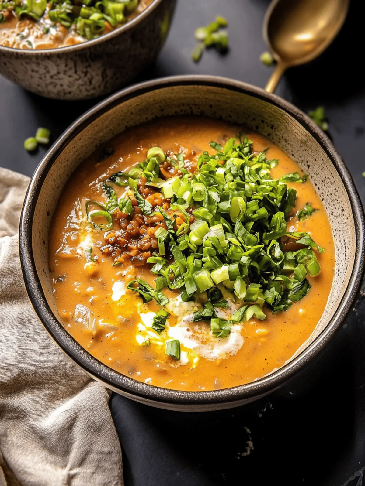Baked Chipotle Cheddar Sweet Potato Chowder