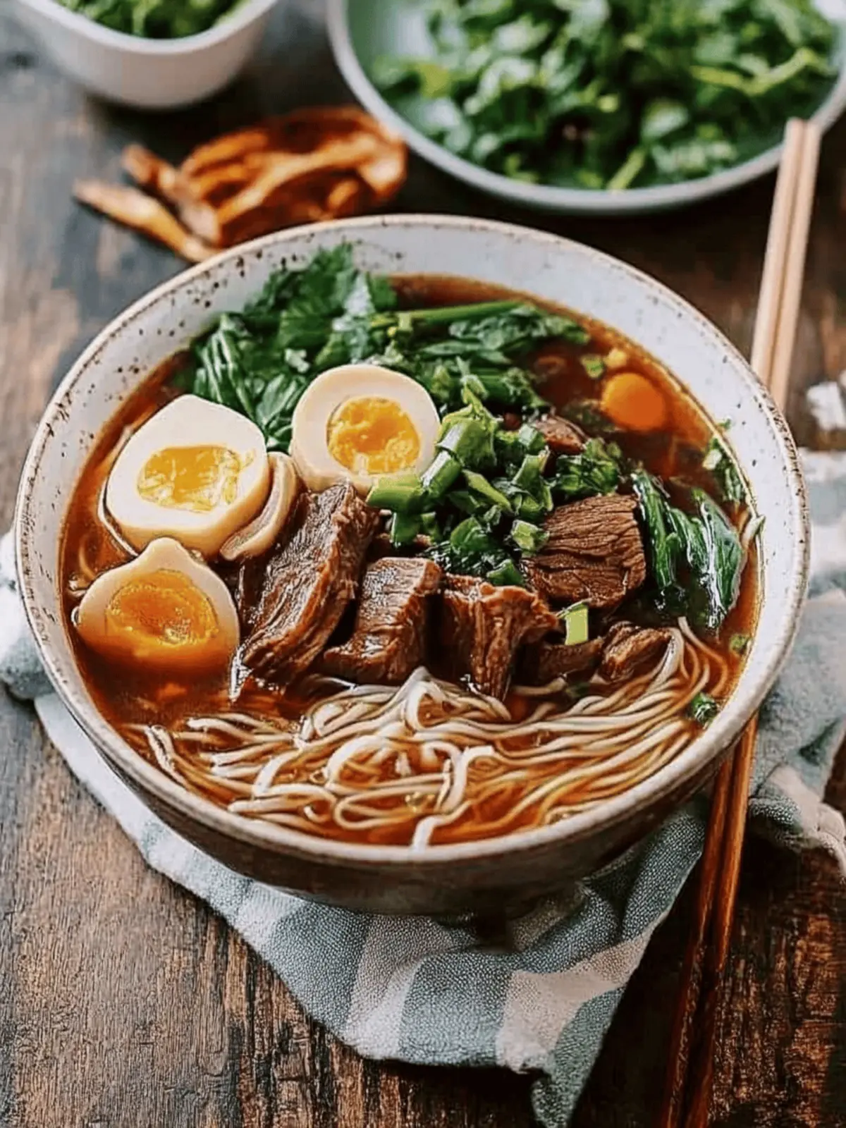Braised Beef Noodle Soup: Your Ultimate Cozy Comfort Bowl 2 Braised Beef Noodle Soup