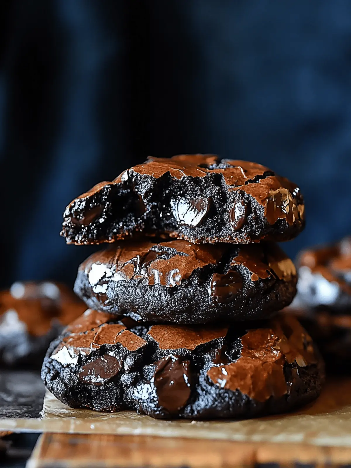 Decadent Flourless Dark Chocolate Brownie Cookies You’ll Love 3 Flourless Dark Chocolate Brownie Cookies