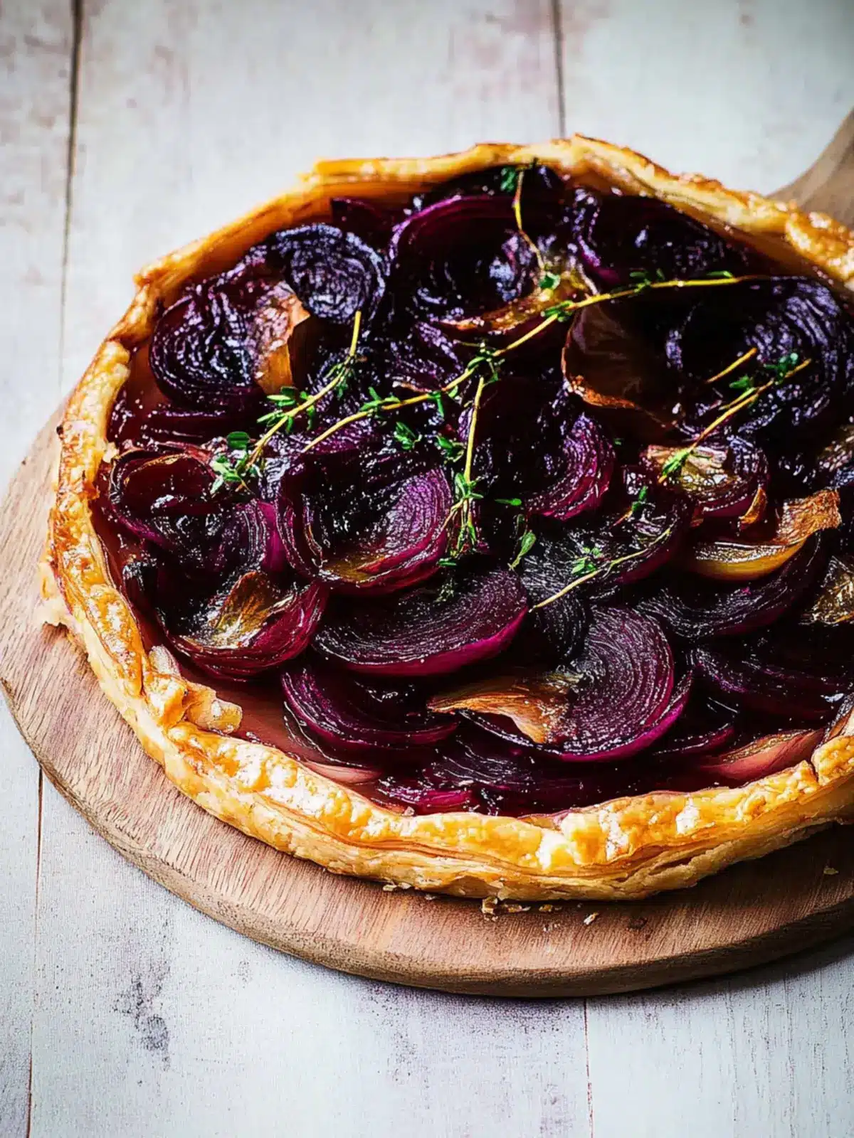 Delicious Red Onion and Beetroot Tarte Tatin Made Easy 2 Red onion and beetroot tarte tatin