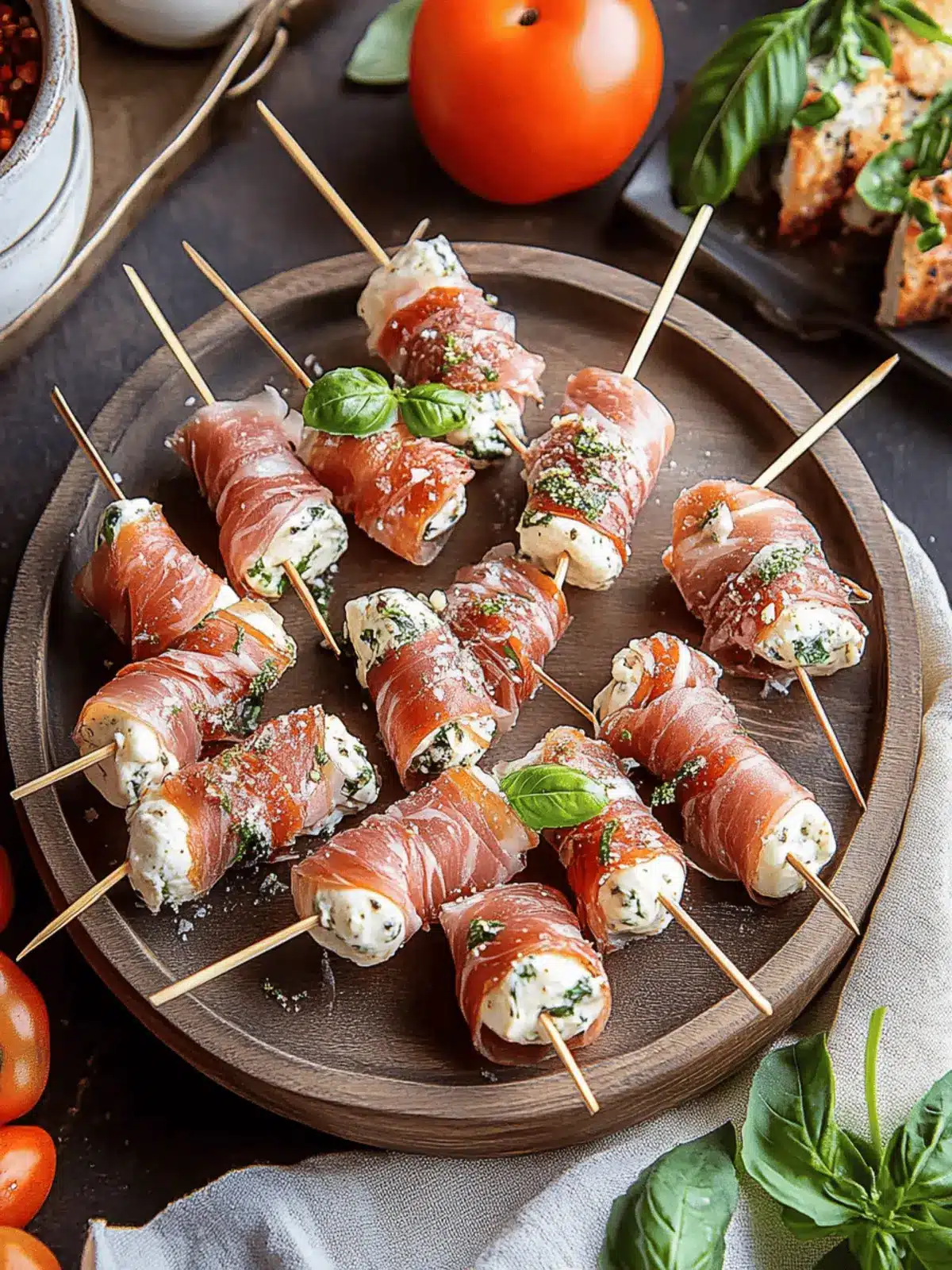 Irresistible Prosciutto Wrapped Mozzarella Bites Recipe 4 Prosciutto Wrapped Mozzarella Bites