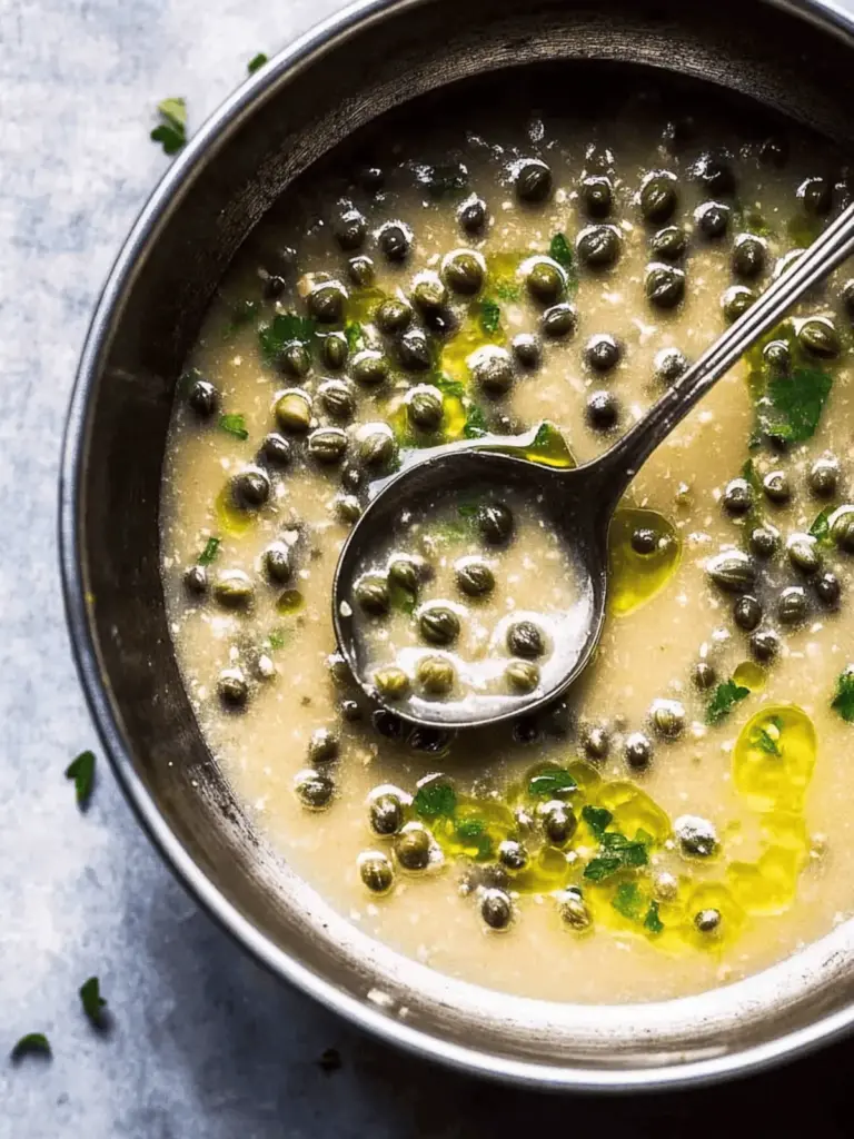 Lemon Caper Sauce